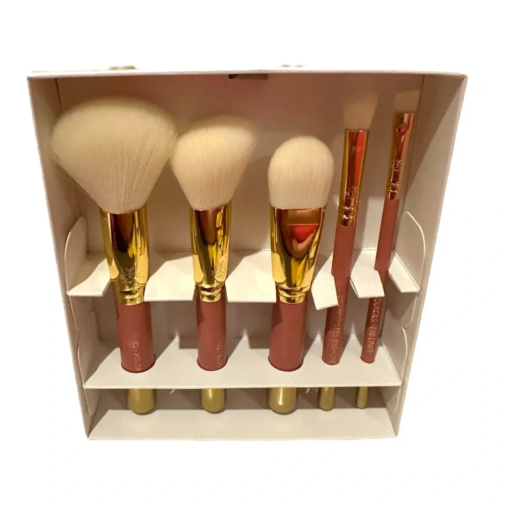 Professional Makeup‎ Brush Set - Brown